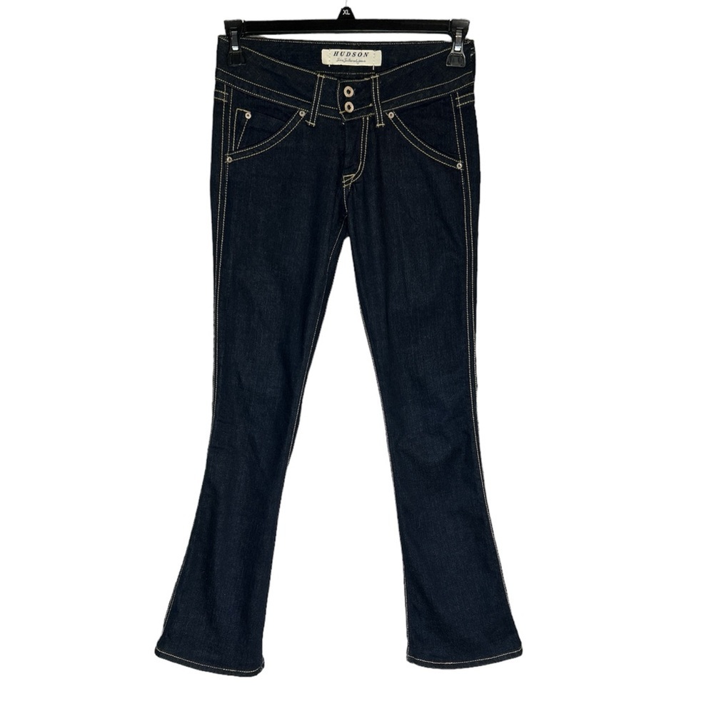 Women’s Hudson Bootcut Dark Denim Jeans Made‎ in USA Size 25